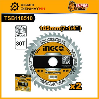 Lưỡi cắt gỗ 185mm ingco tsb118510
