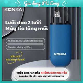 Máy tỉa lông mũi chạy điện Konka Máy tỉa lông mũi mini Cắt tỉa lông mũi