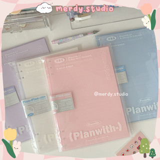 Sổ binder bìa còng b5 planwith kẻ ngang