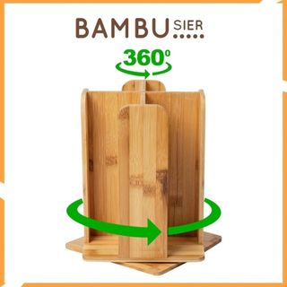 Kệ để ly cà phê đựng cốc trà sữa ly nhựa bằng tre