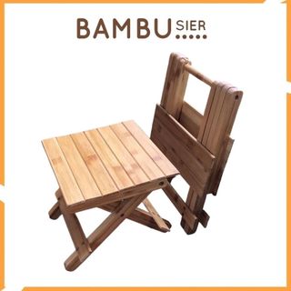 Ghế gỗ tre gấp gọn đa năng