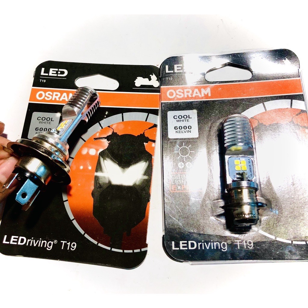 Đèn led pha xe máy, Đèn led xe máy Osram chân M5 - H4 Chạy Điện Bình Điện Máy