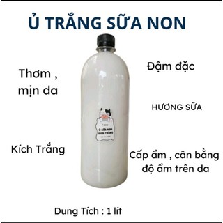 Ủ trắng sữa non chai 1000ml lớn, Ủ sữa bò non ủ kích trắng sữa bò 1 kí, 500gr