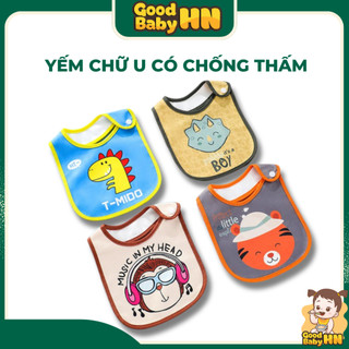 Yếm bấm carter có chống thấm bé trai bé gái 𝐘𝟏𝟒