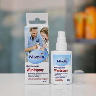 Hàng Đức Xách Xịt cầm máu và khử trùng vết thương Mivolis