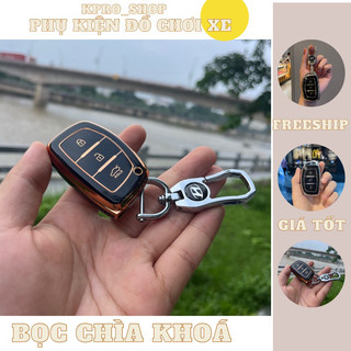 Bọc chìa khoá huyndai i10,tucson,elantra thông minh silicon đen vào cao cấp