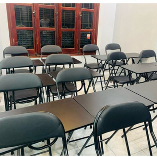 Bộ bàn ghế mở lớp học ( cao 70 mặt 46/60 cm) siêu đẹp