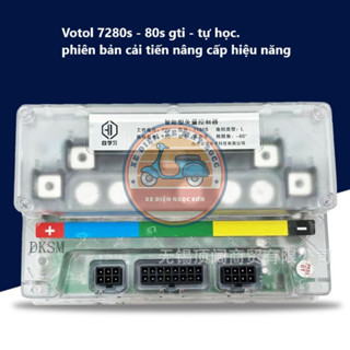 VOTOL 7280s- ECU Điều Tốc 80S - IC 80S trong suốt thông minh , cải thiện hiệu năng, tự học ( kèm dây kết nối )