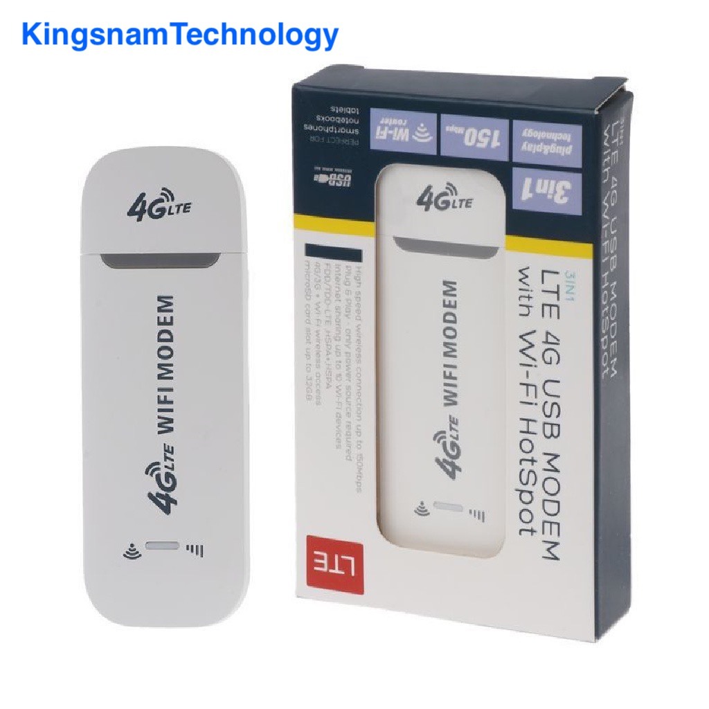 Bộ phát sóng wifi từ sim 4G USB Modem USB phát Wifi 4G LTE từ Sim 4G, Dcom 4G phát wifi tốc độ cao, 