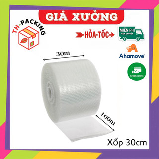 Xốp Chống Sốc 30cm x 100m Cuộn bong bóng khí gói hàng