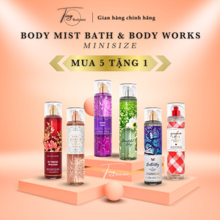 |10ML| Body mist Bath & Body Works xịt thơm toàn thân các mùi