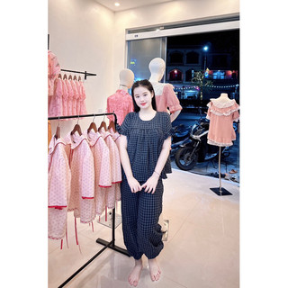 Đồ ngủ pyjama Mia lụa Hàn mềm mại