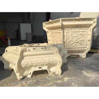Khuôn chậu lục giác 60 kèm chân đôn