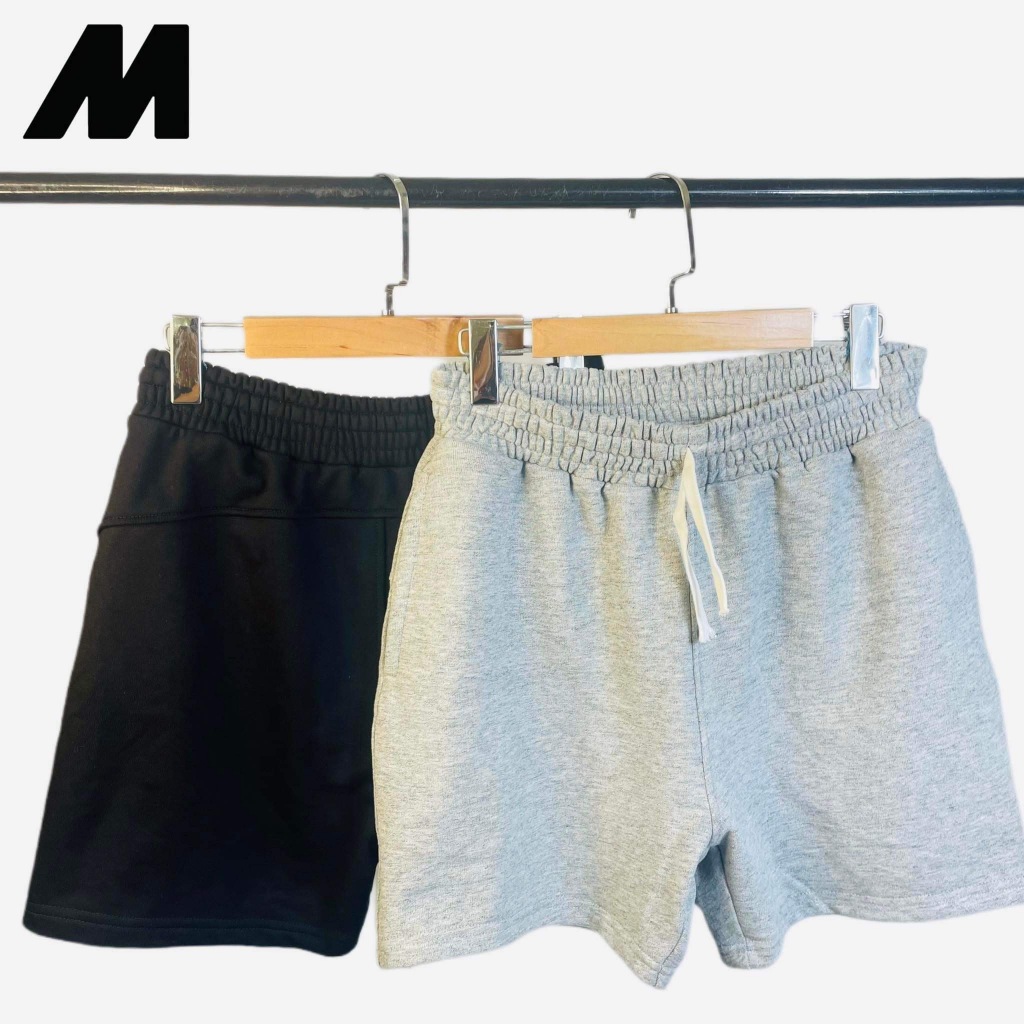 Quần Short Trơn Basic unisex ,Chất liệu nỉ chân cua co dãn,lưng thun