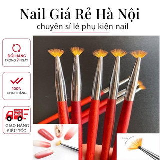 Cọ Phủi Nhũ,cọ xoè làm nail