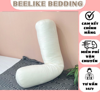 Ruột gối ôm bông xơ đậu nành cao cấp  [ HÀNG NHẬP LOẠI 1 ] kích thước (35cm x 100cm)-Beelike_Bedding