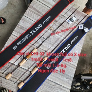 Cần Lure UL Fuji Cao Cấp CHI - XI   ( Đứng Và Ngang ) Khoen Fuji Japan - Size 1m53 - 1m68-  1m8 .