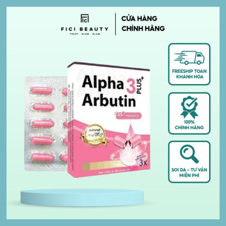 Viên kích trắng toàn thân Thái Lan Alpha Arbutin 3 Plus+