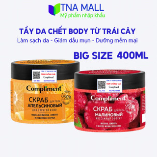 Tẩy da chết body chiết xuất thiên nhiên Compliment 200ml