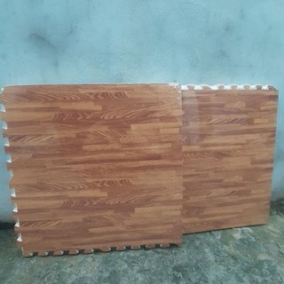[KT 60X60] 4 MIẾNG THẢM XỐP GHÉP SÀN VÂN GỖ,
