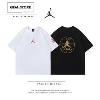 Áo thun jordan nam nữ chất cotton 100% cao cấp hàng chuẩn from chính hãng đầy đủ tang mác tay áo 23 gem_store p5