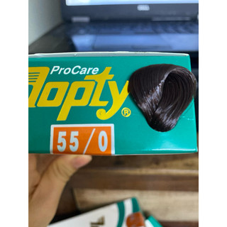 nhuộm TOPTY gồm oxy 100ml + tuyt màu 100g