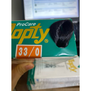 nhuộm TOPTY gồm oxy 100ml + tuyt màu 100g