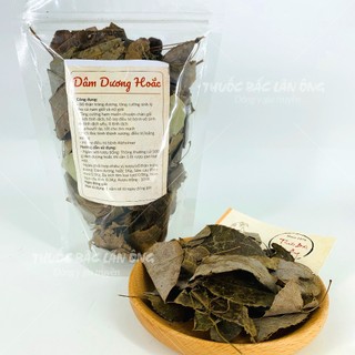 Lá dâm dương hoắc khô 200g, trà dâm dương, thơm, sạch - Lãn Ông