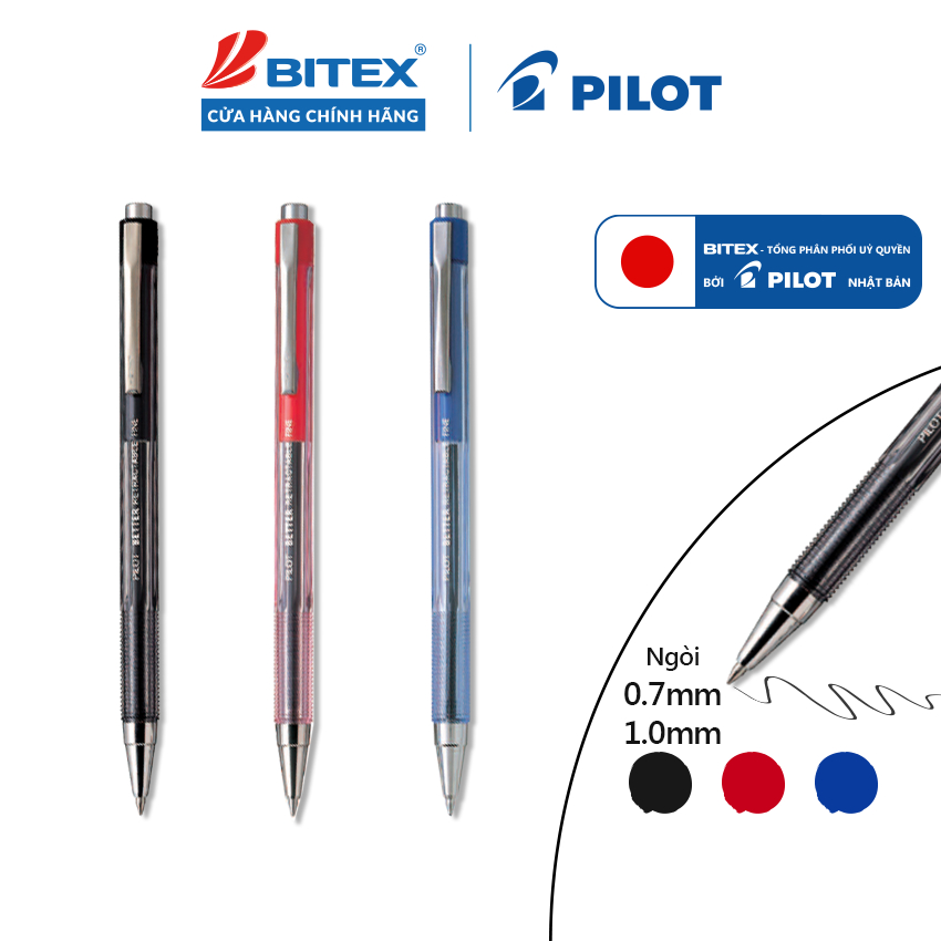 Bút bi Pilot Better Retractable