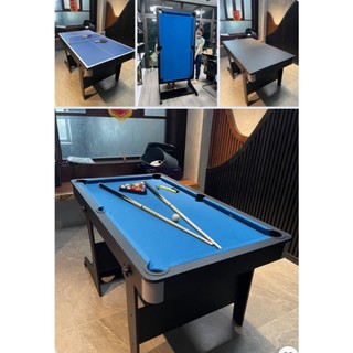 Bàn Bida 3 Trong 1 Bóng Bàn, Bàn Ăn Họp, Bi-A Đa Năng Table Tennis Cỡ Lớn Gia Đình Văn Phòng Hanana