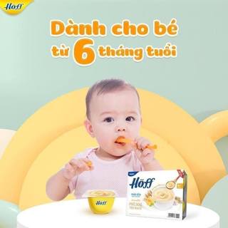 Cháo sữa Hoff Phô Mai Yến Mạch (vỉ 6 hộp x 55g)