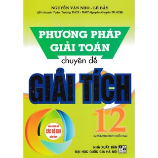 Sách - Phương Pháp Giải Toán Chuyên Đề Giải Tích 12 - HA