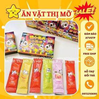 Kẹo chua trái cây hương trái cây - Kẹo C ăn vặt nhiều vị thơm