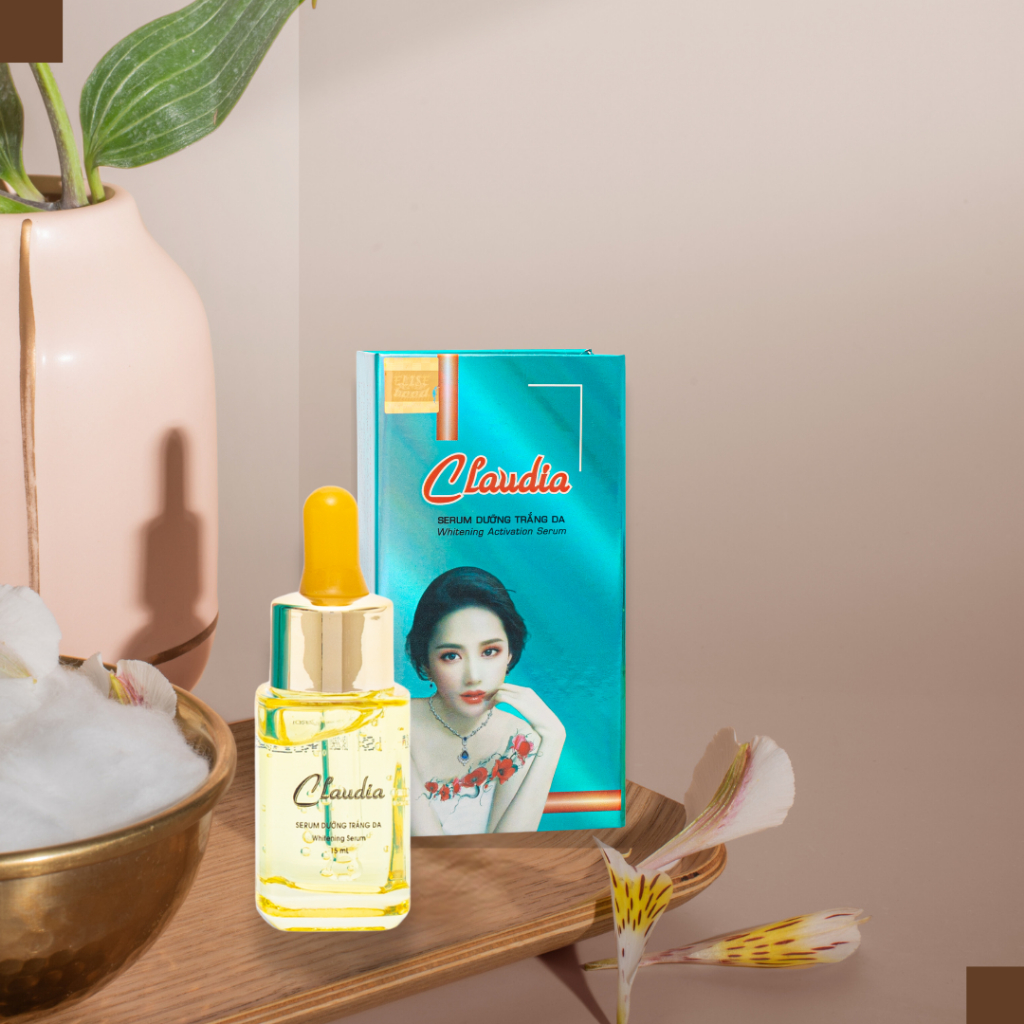 Serum Dưỡng trắng da, Cấp ẩm Claudia