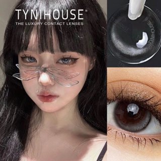 [Sale1 CẶP] Kính Áp Tròng Lens XÁM Filter MOON GRAY Giãn Ít Cận [0-6] Kèm Khay