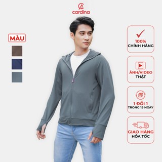 Áo Chống Nắng Nam CARDINA 1 Lớp Chất Thun Lạnh AirCool Nhật Cao Cấp Chống Tia UV 2NM