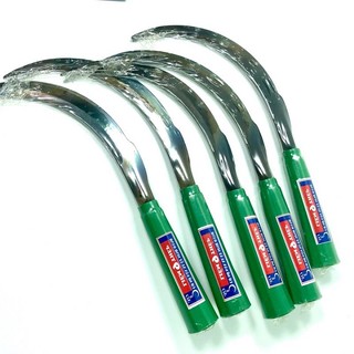 Liềm cắt cỏ gặt lúa 10 thép lưỡi thép cán xanh siêu sắc
