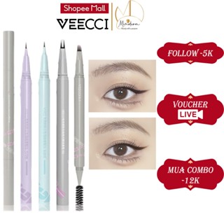 Bút Kẻ Mắt Và Gẩy Sợi Mi Dưới MINODERM VEECCI Dạng Lỏng Chống Thấm Nước Không Nhòe 0.01mm/0.005mm