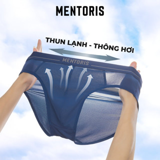 COMBO 3 Quần Sịp Nam Thun Lạnh Cao Cấp MENTORIS, Sịp Tam Giác, Thoáng Mát, Co Dãn 4 Chiều CB3MBF08