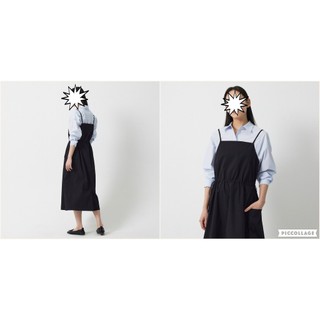 Đầm JJ Dây Suông Rút Bên Eo Chất Dù Giãn Pha Linen