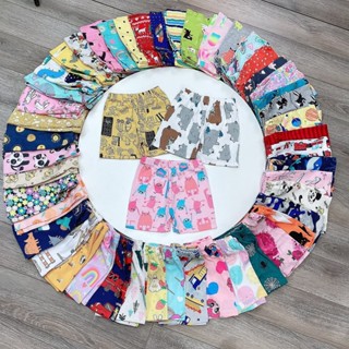 Combo 10 quần đùi chất borip cotton mịn mát cho bé trai, gái co giãn 4 chiều vải siêu mịn mát (ảnh thật)