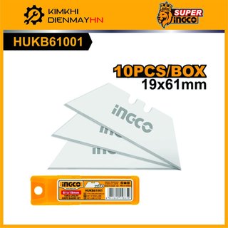 Lưỡi dao dự phòng ingco hukb61001 bộ 10 cái 61x19mm