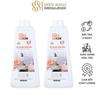 Tẩy nấm Mốc Nhà Tắm Beecok 500ml Loại Bỏ 99,99% Vi Khuẩn Tẩy Ố Vàng Tẩy Nấm Mốc Quần Áo