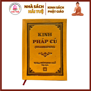Sách - kinh pháp cú - bìa vàng