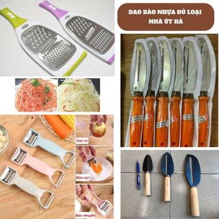 Dao bào nhựa đa năng/ Dao bào nhựa 2 đầu dùng để gọt vỏ, bào sợi, bào nhuyễn