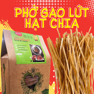 PHỞ HẠT CHIA GẠO LỨT 400g ( PHỞ LỨT HẠT CHIA )