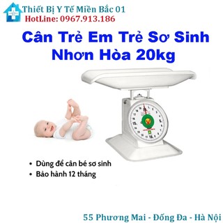Cân trẻ em cân sơ sinh nhơn hòa 20kg