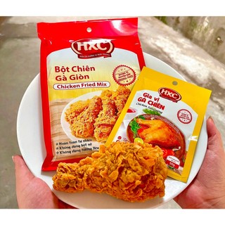 COMBO LÀM GÀ KFC BỘT CHIÊN GÀ GIÒN 1KG, GIA VỊ GÀ CHIÊN 50GR