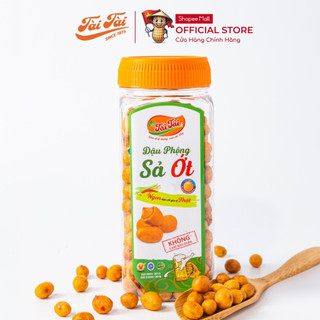 Đậu Phộng Rang Sả Ớt Tài Tài Hũ 250g - Snack Ăn Vặt Đậu Phộng Sả Ớt - Hương Vị Thơm Cay Đậm Đà Giòn Tan