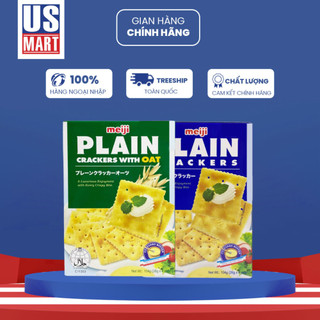 Bánh Quy Ăn Kiêng Meiji Plain Crackers 52-104g